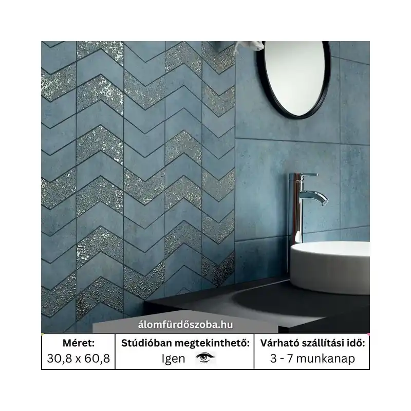 Szuper akció Domino MARGOT Blue csempe 8.290 Ft-tól