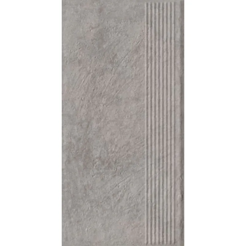 Ajánlat Paradyz CARRIZO grey str lépcsőlap 30x60