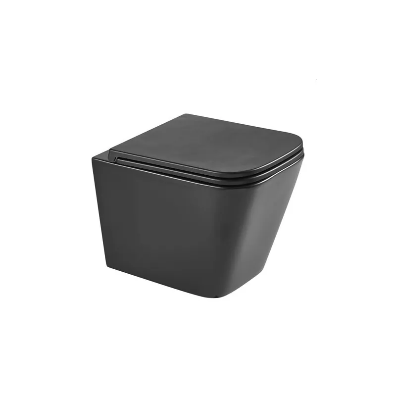 Wellis AURORA Black tornado matt fekete fali wc Olcsóbb