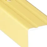Olcsó 2.5x2 cm fúrt élvédő eloxált 270 cm 105-a