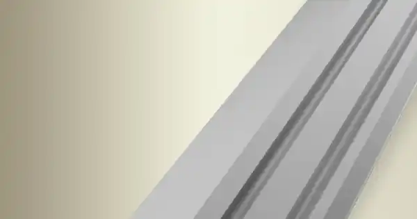 3.9 cm széles öntapadós szintkülönbséges burkolatváltó eloxált 270 cm A11 Kedvezményes ár