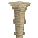 Bestseller Arbiton Indo Kábelcsatornás szegélyléc belső sarokidom Monument oak