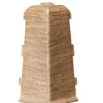 Arbiton Indo Kábelcsatornás szegélyléc Külső sarokidom Bourbon Oak Ne maradj le