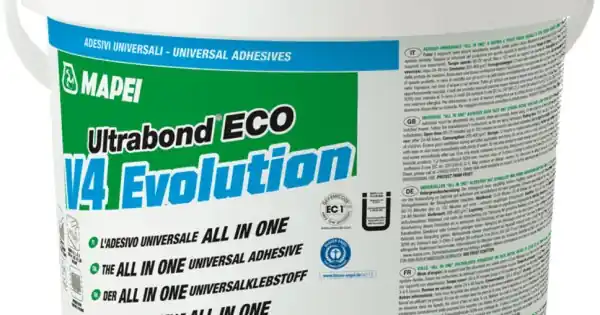 Mapei Vízbázisú vinyl és PVC padló ragasztó Ultrabond Eco V4 Evolution 14kg Rendeld meg most