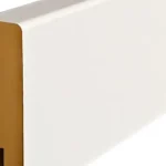 Árengedmény Megyerfa M75-es 75mm-es laminált Fehér szegélyléc