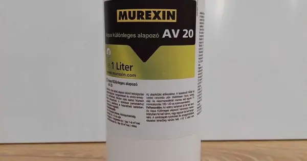 Végkiárusítás Murexin Parketta lakk alapozó AV 20 Aqua 1L