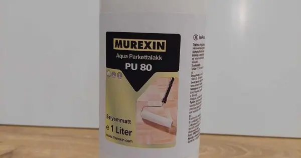 Murexin PU 80 Selyemfényű parketta lakk 1L Expressz kézbesítés
