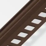 Árengedmény Pattintós műanyag alsórész Alfer sínekhez 100 cm Barna 20,5-22,5 mm-ig