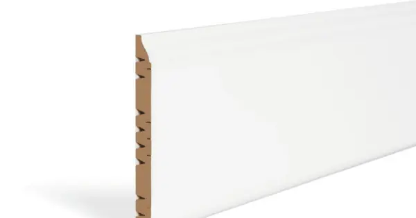 Azonnal elérhető Quick Step laminált padló szegélyléc Ovolo 160mm QSISKRWHITE