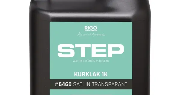 Akciós ár Rigo Step 1K 6460 selyemfényű parafa padló lakk 4l