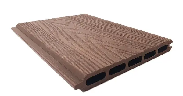 Woodlook WPC kerítés deszka Emboss Mahagony 1.8 m Kedvezményes ár