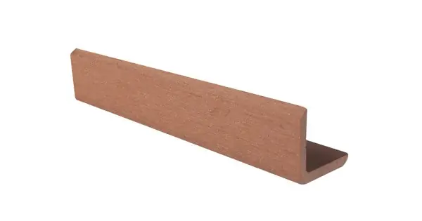Akciós ár Woodlook WPC teraszburkolat L oldaltakaró 41x41mm