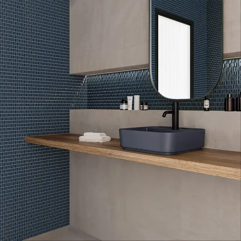 Akció 3D Bars Diamond Sapphire Gloss falicsempe