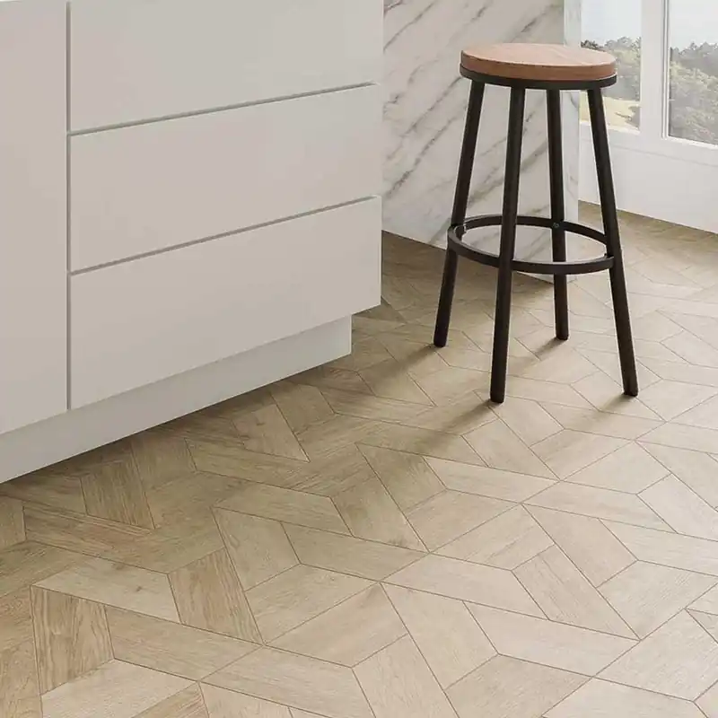 Alacsony ár 60º TRAPEZIUM WOOD LIGHT kerámia padlólap