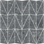 Végkiárusítás CEPPO ANTRACITE MOSAICO TRIANGOLI RT 29X39 RCZU falicsempe
