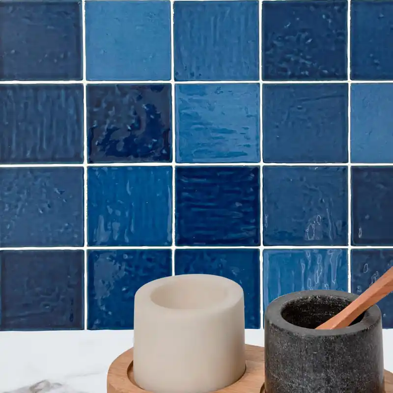 Akciós ár Dreamtile 11.5 x11.5 Nador Mix Blue Castille falicsempe