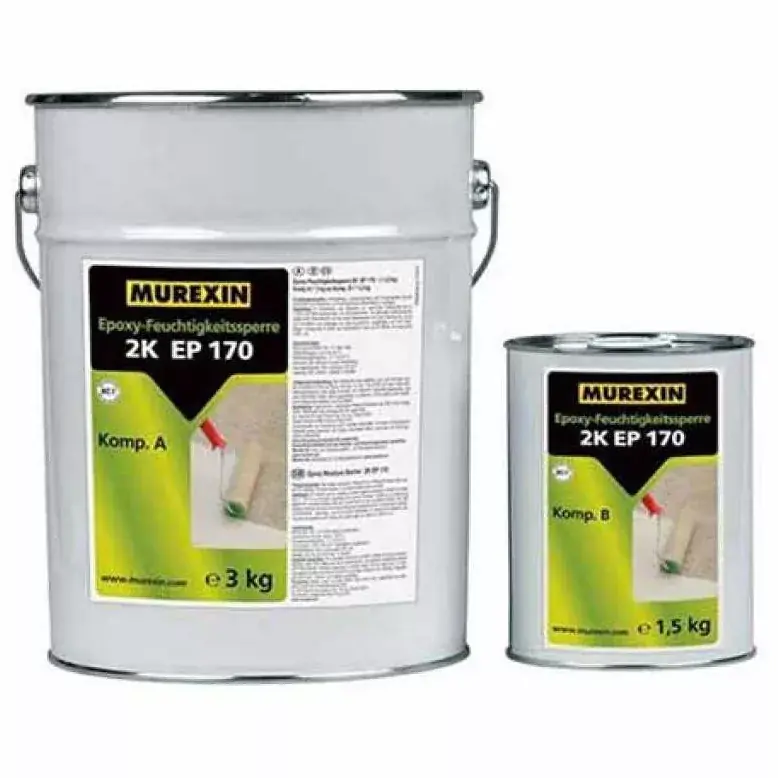 Murexin 2K EP 170 Nedvességzáró epoxi gyanta - 4,5 kg Biztonságos fizetés
