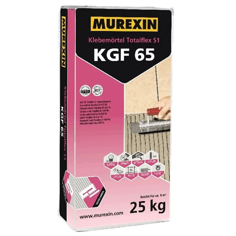 Murexin KGF 65 Totálflex S1 ragasztóhabarcs - 25 kg Végkiárusítás