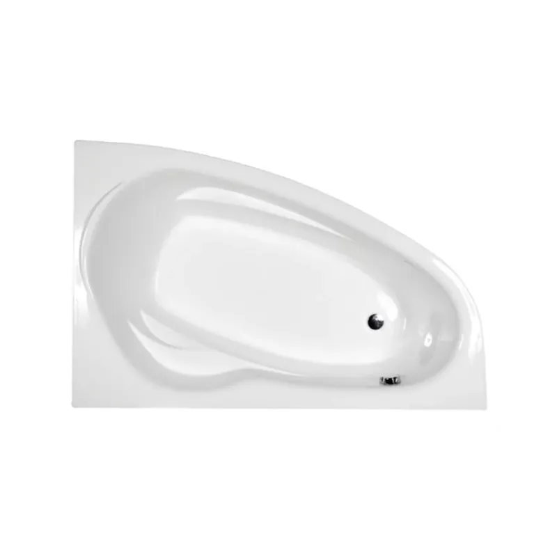 Olcsó H2O Kitty aszimmetrikus fürdőkád 150x95 cm - jobbos- kivitel