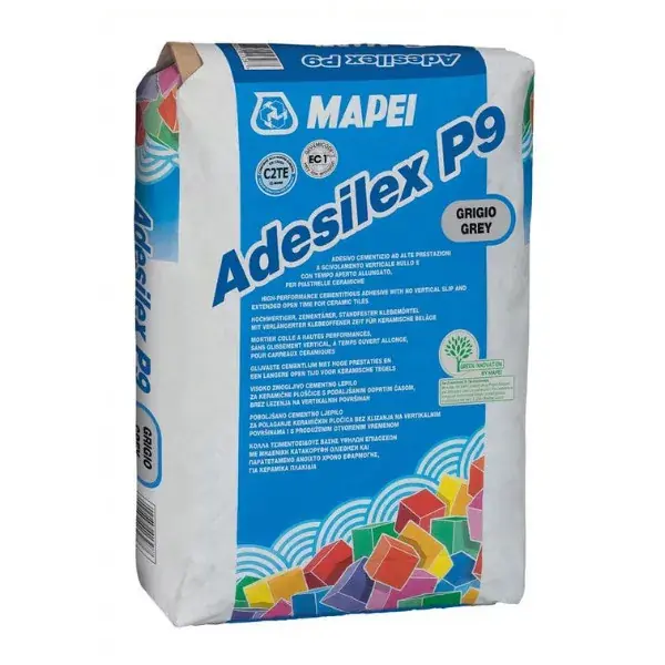 Árengedmény Mapei Adesilex P9 ragasztó szürke 25/1 (006125)