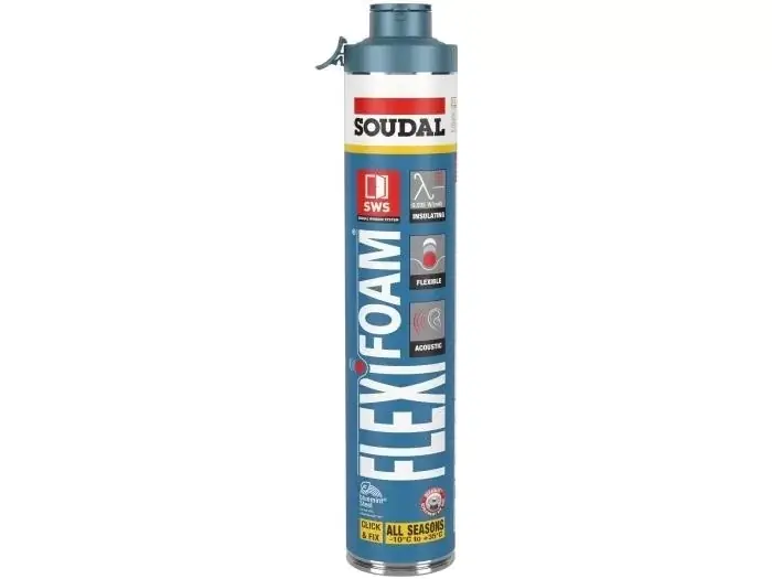 Soudal Pisztolyhab Soudafoam Flexifoam 750ml Prémium