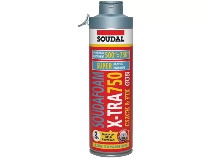 Soudal Pisztolyhab X-TRA 750 Click&Fix 500ml Ajánlat