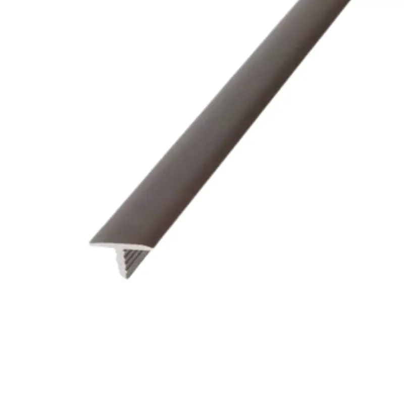 Alumínium T élvédő profil 13 mm/2,50 m eloxált bronz Utolsó esély