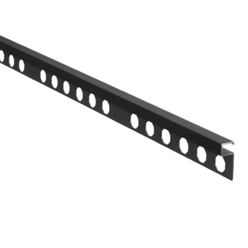 Gyors szállítás Emac 3 alumínium díszcsík 12 mm/2,50 m negro mat - 90