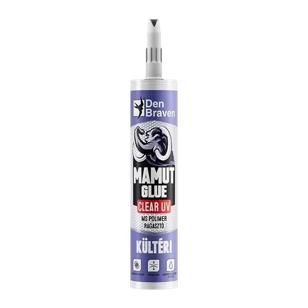 Ne maradj le Den Braven MAMUT GLUE CLEAR UV ragasztó