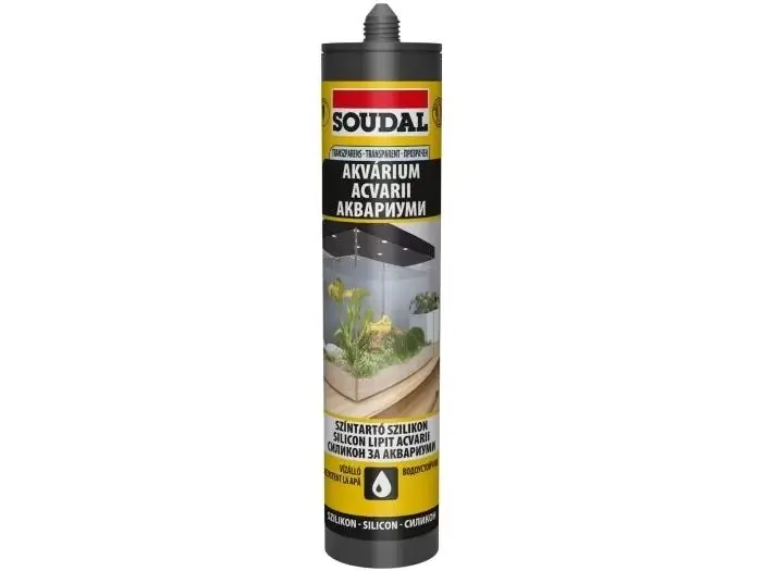 Soudal Akváriumragasztó Újdonság