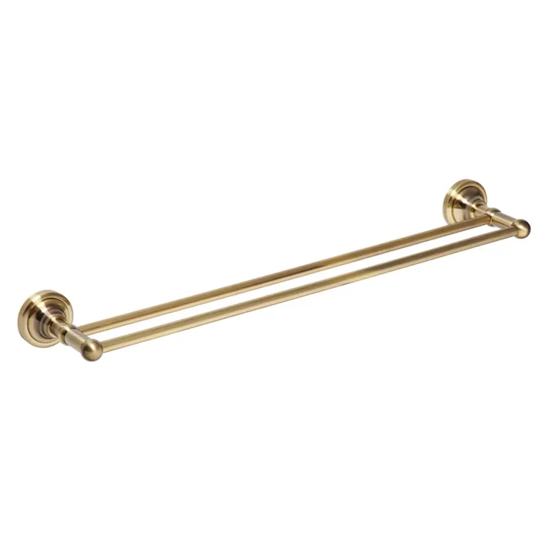 Sapho Bemeta Retro dupla törölközőtartó bronz (XJ407) Exkluzív ajánlat