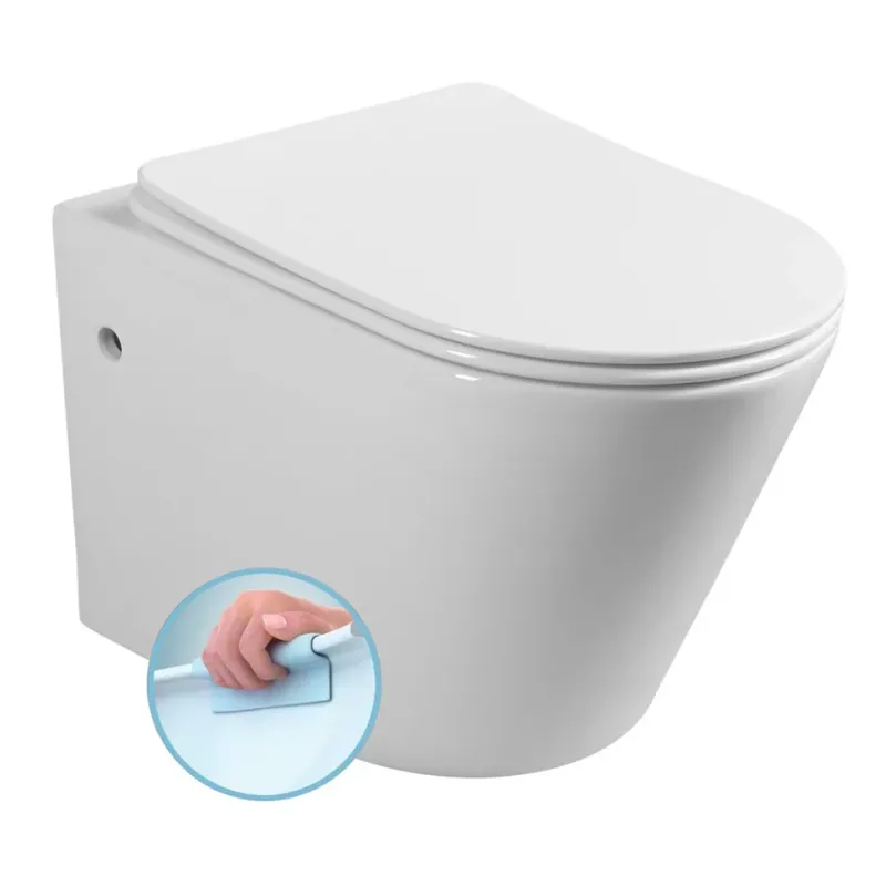 Sapho Paco fali rimless WC 360x530 mm (PZ1012WR) Bestseller