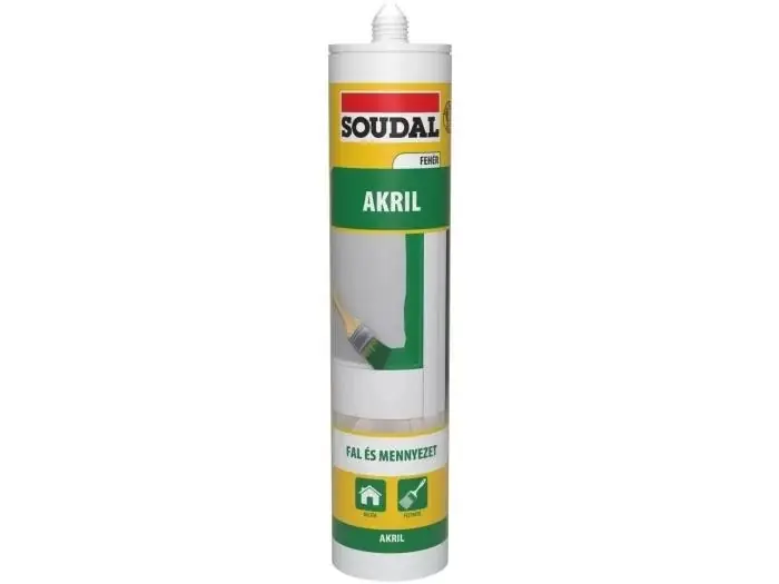 Soudal Festhető akril tömítő Gyors kiszállítás