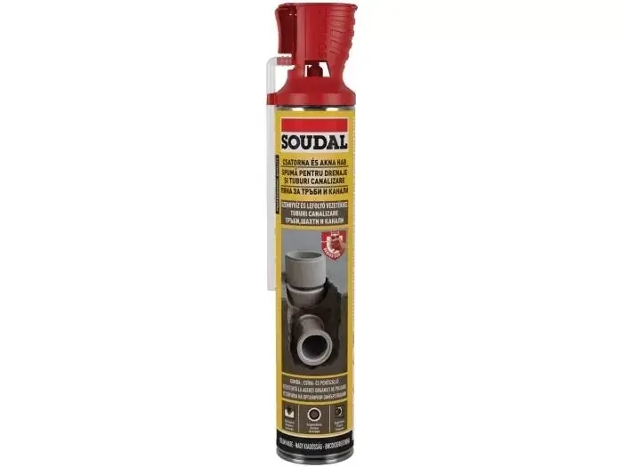 Újdonság Soudal Silirub AC - Ecetsavas építőipari szilikon
