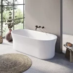 Ravak Akrilkád YPSILON 1800x800 fehér/FEKETE szabadonálló,fekete lefolyóval Kiárusítás