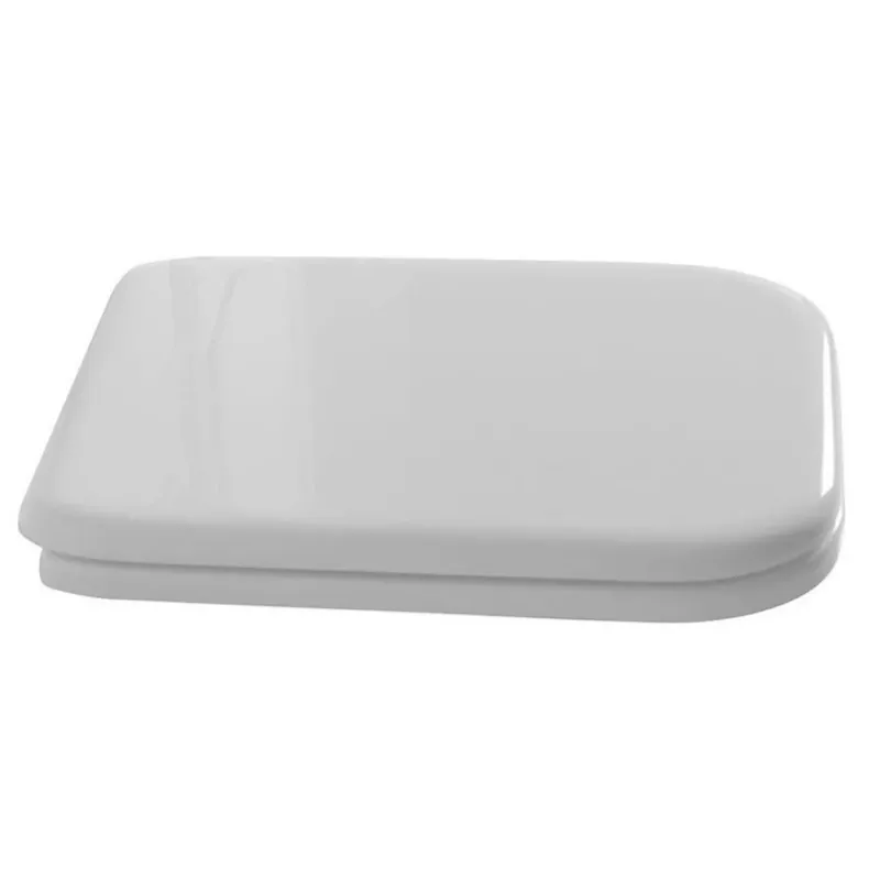 Sapho KERASAN WALDORF WC-ülőke, Soft Close, fehér/króm pánt (418801) Árcsökkenés