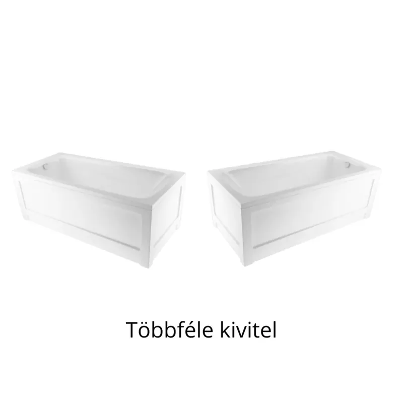 Szezonális akció H2O oldallap 75 cm-es egyenes fürdőkádhoz - többféle kivitel
