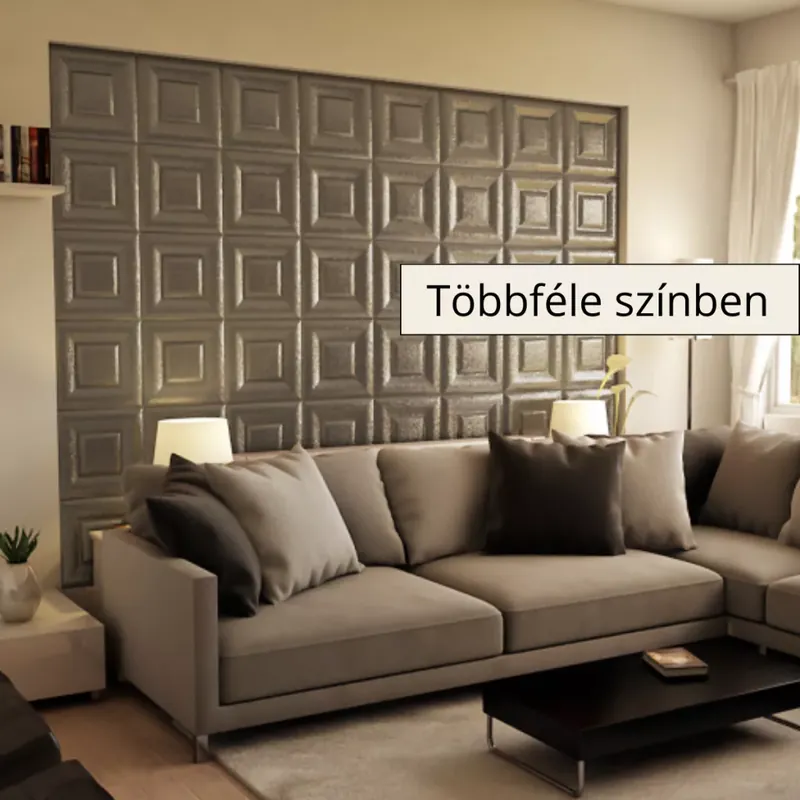 Sabaya 3D falpanel 40x40cm - többféle színben Prémium