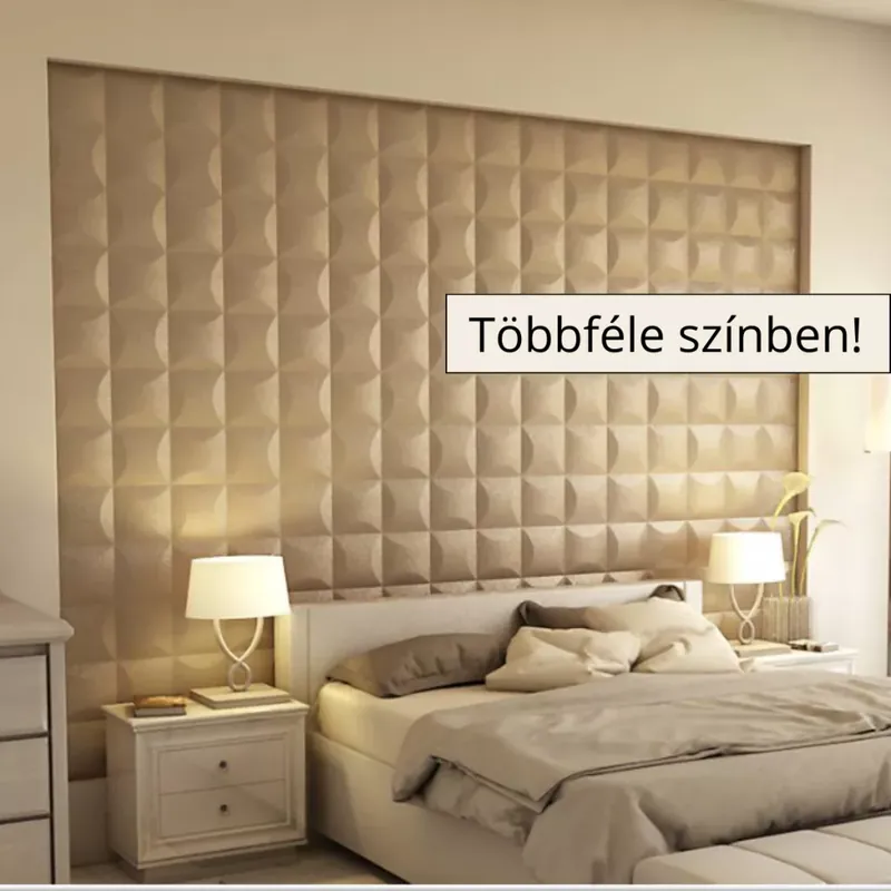 Outlet Blancas 3D falpanel 40x40cm - többféle színben