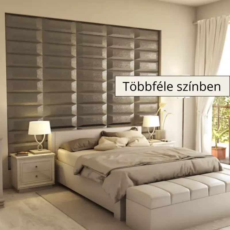 Marbore 3D falpanel 60x20cm - többféle színben Ne maradj le