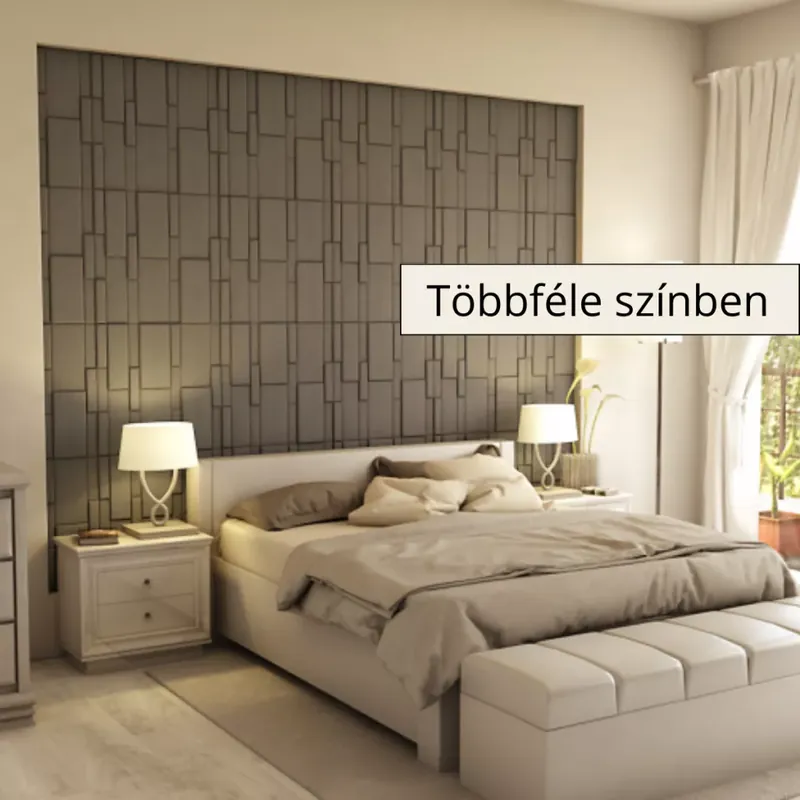 Sabre 3D falpanel 60x60cm - többféle színben Korlátozott ajánlat