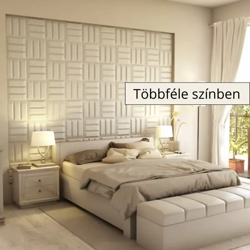 Literole 3D falpanel 60x60cm - többféle színben Vásárlói kedvenc