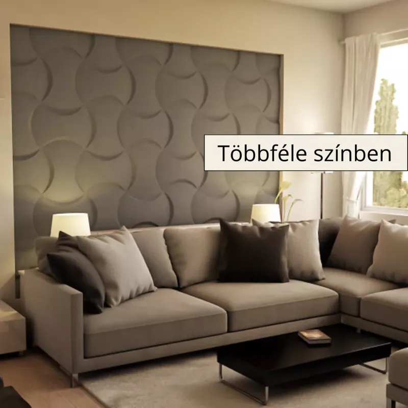 Olcsó Monte 3D falpanel 60x42,5cm - többféle színben