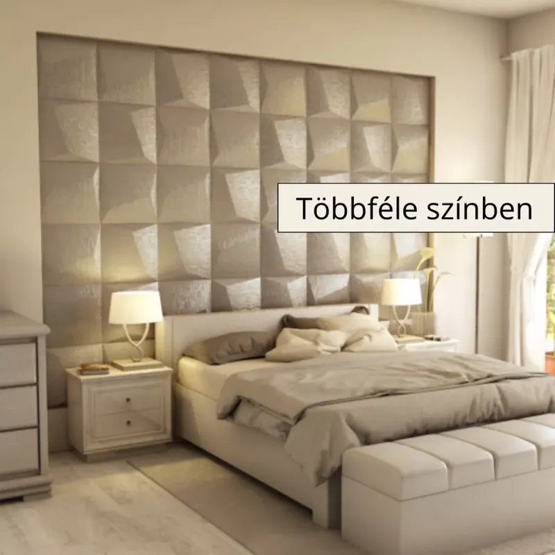 Mezolit 3D falpanel 40x40cm - többféle színben Korlátozott ajánlat