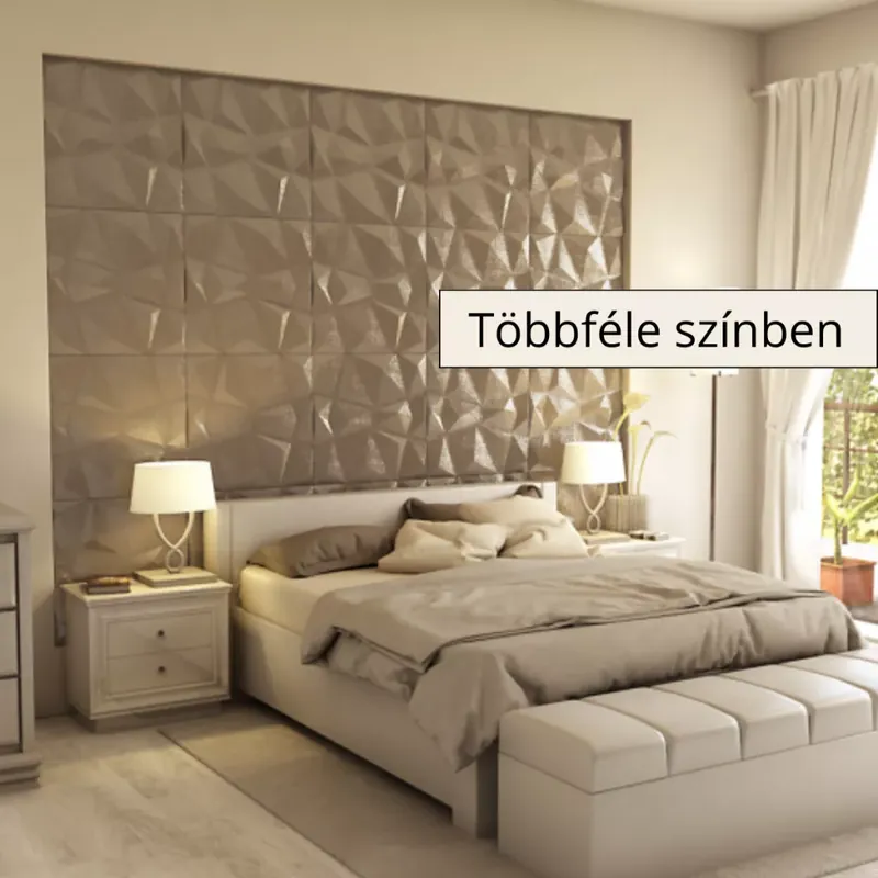 Ecuador 3D falpanel 60x60cm - többféle színben Akciós ár