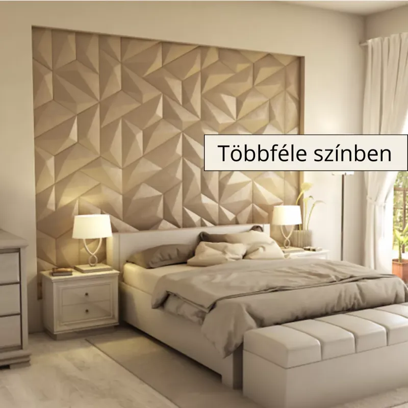 Escorial 3D falpanel 50x25x25x25cm - többféle színben Outlet