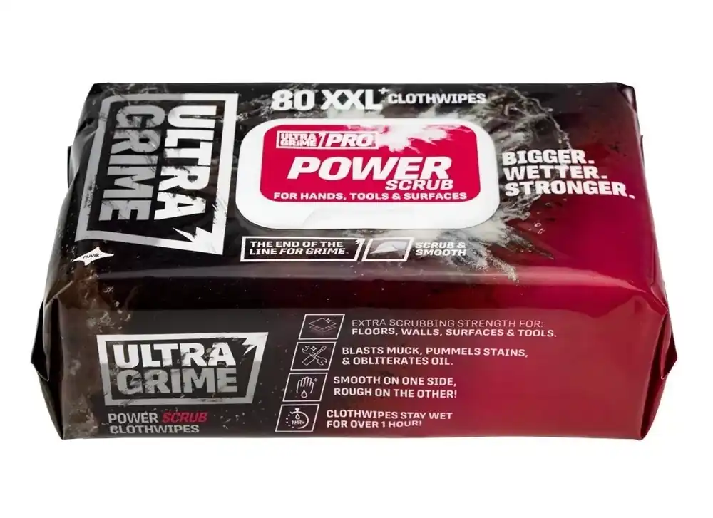 Ultragrime PRO PowerScrub nedves törlőkendő Vedd meg online