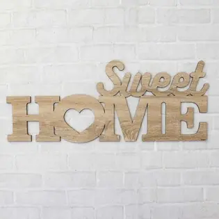 Kedvezmény Faldekoráció - Sweet Home