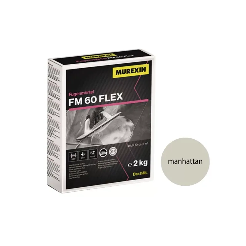 Murexin FM 60 Flex fugázó - 2 kg manhattan(62111) Kedvezmény