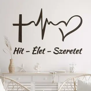 Expressz kézbesítés Rövid fali idézet - Hit, Élet, Szeretet